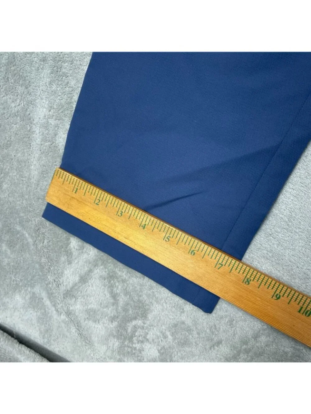 NWT Banana Republic Men's 38x34 Flat Front Stretch Tech Pants Blue Slim G2175